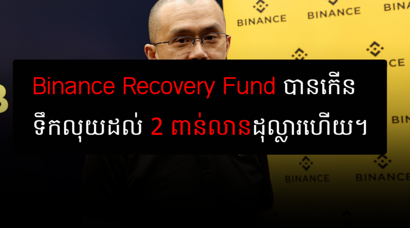 binance recovery fund